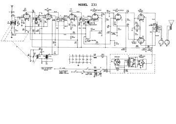GE 233 schematic circuit diagram